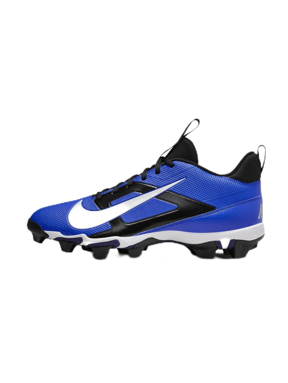 Nike Alpha Menace 4 Shark Football Cleats Men's Blue Black White Size 9.5 New